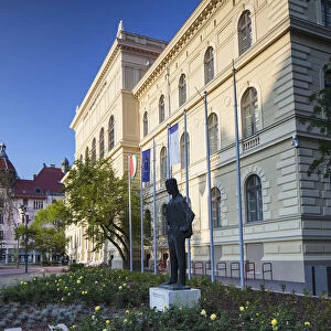 Attila Jozsef Science University in Dugonics Square, Szeged, Southern Plain, Hungary