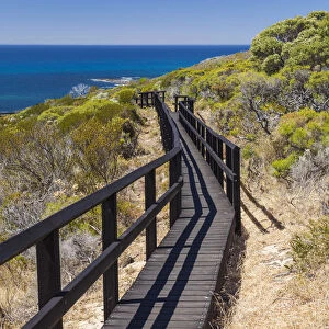 Australia, Western Australia, The Southwest, Cape Naturaliste, walkway
