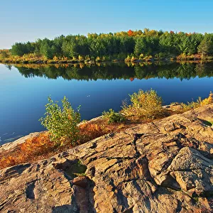 Autumn. Lake Laurentian. Lake Laurentian Conservation Area. Sudbury, Ontario, Canada