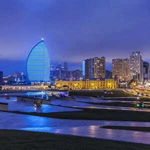 Azerbaijan, Baku, Trump Hotel and Tower