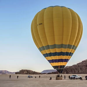 Balloon at Wadi Rum, Aqaba Governorate, Jordan