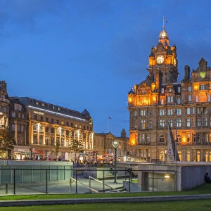 The Balmoral Hotel, Edinburgh, Scotland, Great Britain, United Kingdom