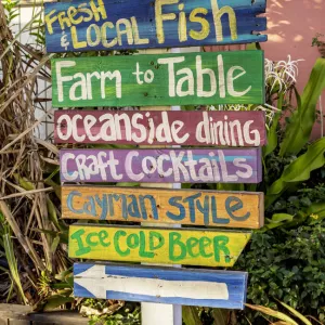 Bar Sign at George Town, Grand Cayman, Cayman Islands