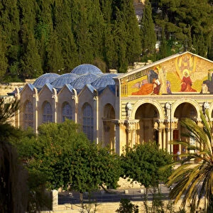 Basilica Of The Agony, Garden Of Gethsemane, Jerusalem, Israel, Middle East