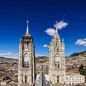 Basilica of the National Vow, Old Town, Quito, Pichincha Province, Ecuador