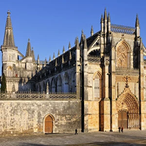 Batalha Monastery, a UNESCO World Heritage Site. Portugal