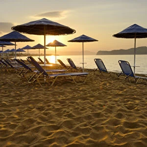 Beach at Agia Marina, Crete, Greece, Europe