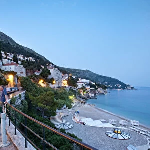 Beach, Dubrovnik, Dalmatia, Croatia