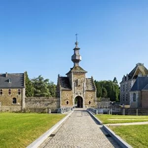 Belgium, Waloon Region (Wallonia), Liege Province. Chateau de Jehay Castle