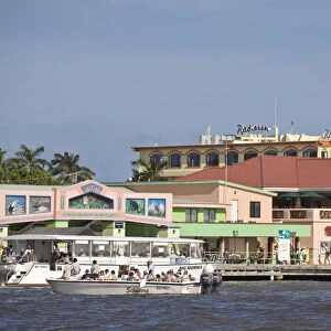 Belize, Belize City, Belize Harbour, Belize Tourist Village, waterfront shopping complex