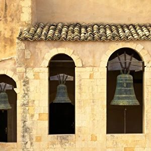 Bells at Chiesa del Santissimo Salvatore, Noto, Sicily, Italy