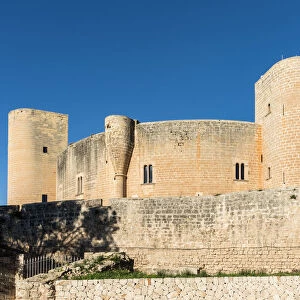 Bellver Castle or Castell de Bellver, Palma, Majorca, Balearic Islands, Spain