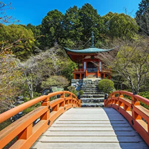 Benten-do temple located within the Daigo-ji temple area, Kyoto, Japan