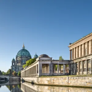 Berlin Dom, Alte Nationalgalerie and Spree River, Berlin, Germany