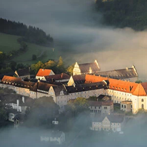 Beuron Monastery, Danube Valley, Swabian Jura, Baden-Wurttemberg, Germany