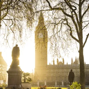 Big Ben, Houses of Parliament, London, England, UK