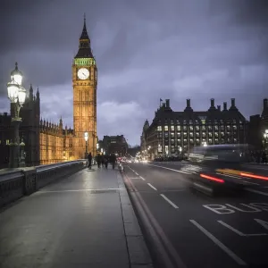 Big Ben, Houses of Parliament and Westminster Bridge, London, England Big Ben, Houses of Parliament and Westminster Bridge, London, England