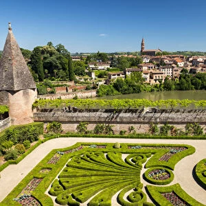 Bishops Palace Garden, Palace of Berbie, Albi, Occitanie, France