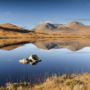 Black Mount Reflecting in Lochan na h-Achlaise, Argyll & Bute, Scotland