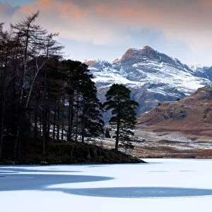 Blea Tarn in Winter, Lake District National Park, Cumbria, England