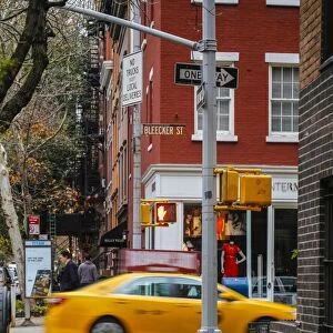 Bleeker Street, Greenwich Village, Manhattan, New York City, New York, USA