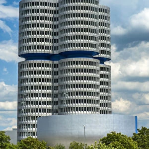BMW Headquarters or BMW Tower, Munich, Bavaria, Germany