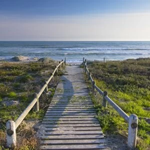 Boardwalk on Bloubergstrand, Cape Town, Western Cape, South Africa