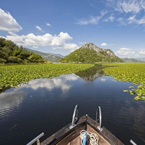 Boat trip on Lake Skadar, Montenegro