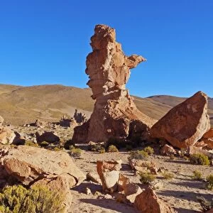 Bolivia, Potosi Departmant, Nor Lipez Province, Landscape of the Valle de las Rocas