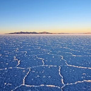Bolivia, Potosi Department, Daniel Campos Province, View of the Salar de Uyuni, the