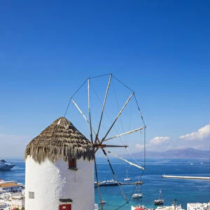 Bonis Windmill, Chora (Mykonos Town), Mykonos, Cyclades Islands, Greece