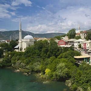 Bosnia and Herzegovina, Mostar, Old Town Mostar, Ottoman Era Buildings