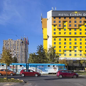 Bosnia and Herzegovina, Sarajevo, Hotel Holiday, prevoiusly the Holiday Inn - the