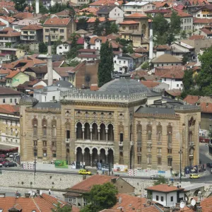 Bosnia and Herzegovina, Sarajevo, National Library