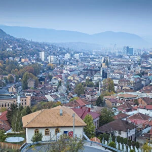 Bosnia and Herzegovina, Sarajevo, View of City