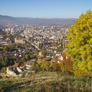 Bosnia and Herzegovina, Sarajevo, View of Sarajevo City