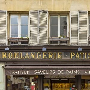 Boulangerie / Patisserie sign, Paris, France