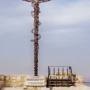 Brazen Serpent Monument, Mount Nebo, Madaba Governorate, Jordan