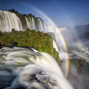 Brazilian side of Iguazu waterfall, southern Brazil