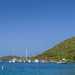 British Virgin Islands, Virgin Gorda, The Bitter End, Bitter End Yacht Club, hillside