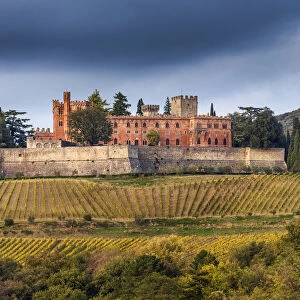 Brolio castle, Gaiole in Chianti, Siena province, Tuscany, Italy