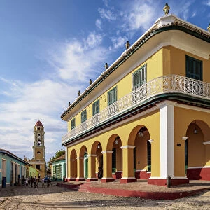 Brunet Palace, Plaza Mayor, Trinidad, Sancti Spiritus Province, Cuba