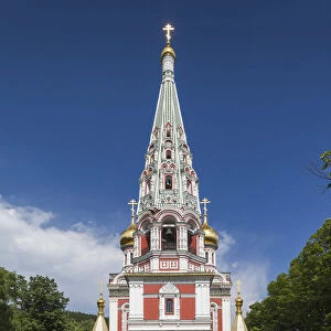 Bulgaria, Central Mountains, Shipka, Shipka Monastery, Nativity Memorial Church, built