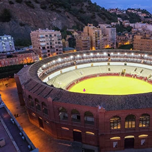 Bull ring, Malaga City, Andalusia, Spain
