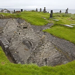 Buried Church of St. Cavan, Inisheer, Aran Islands, Co. Galway, Ireland