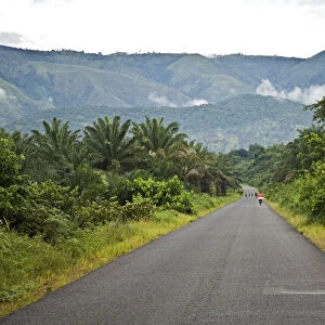 Burundi. The main road to Tanzania provides an essential trade route