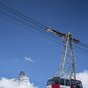 Cable car to Klein Matterhorn & Matterhorn, Zermatt, Valais, Switzerland