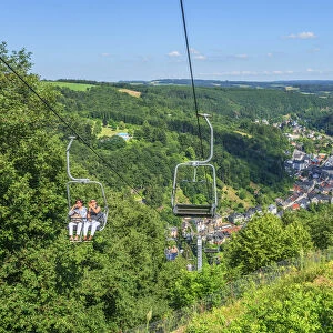 Cable car with Vianden, Kanton Vianden, Luxembourg