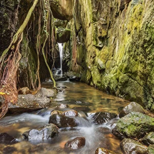 Cachoeira Indiana Jones, waterfall in Boa Esperanca de Cima near Lumiar, Nova Friburgo