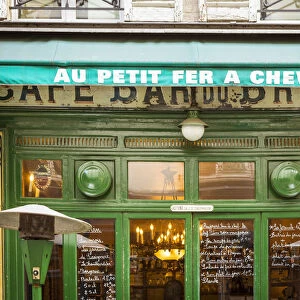 Cafe in the Marais dsitrict, Paris, France